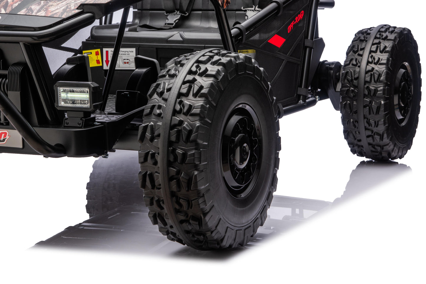iRerts 36V Powered Ride on Toys for Big Kids, 2 Seater Ride on UTV Cars with Bluetooth, Music, 4 Wheels Spring Suspension, Kids Car Electric Ride on Vehicles for Boys Girls Ages 6+, Black