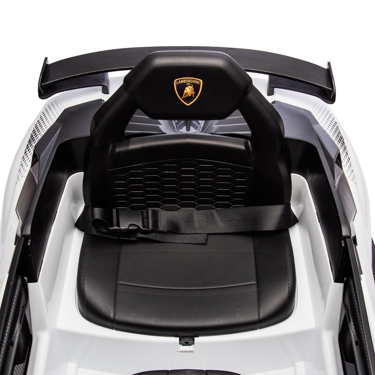 12V Powered Ride On Cars, Lamborghini Aventador Xago Kids Car Electric Vehicle for Girls Boys Christmas Gifts, Kids Ride on Toys with Remote Control, Bluetooth, Music, MP3/USB Ports, LED lights, Black