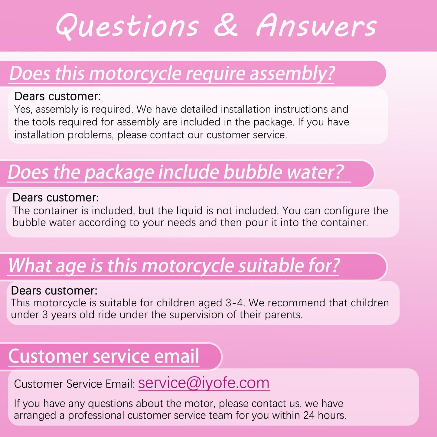 6V Electric Ride on Motorcycle for Toddlers Kids with Bubble Maker, Battery Powered Motorized Motorcycle Bike, Ride on Toy w/LED Light and Music for Girls Boys Ages 3+, 3 Wheels