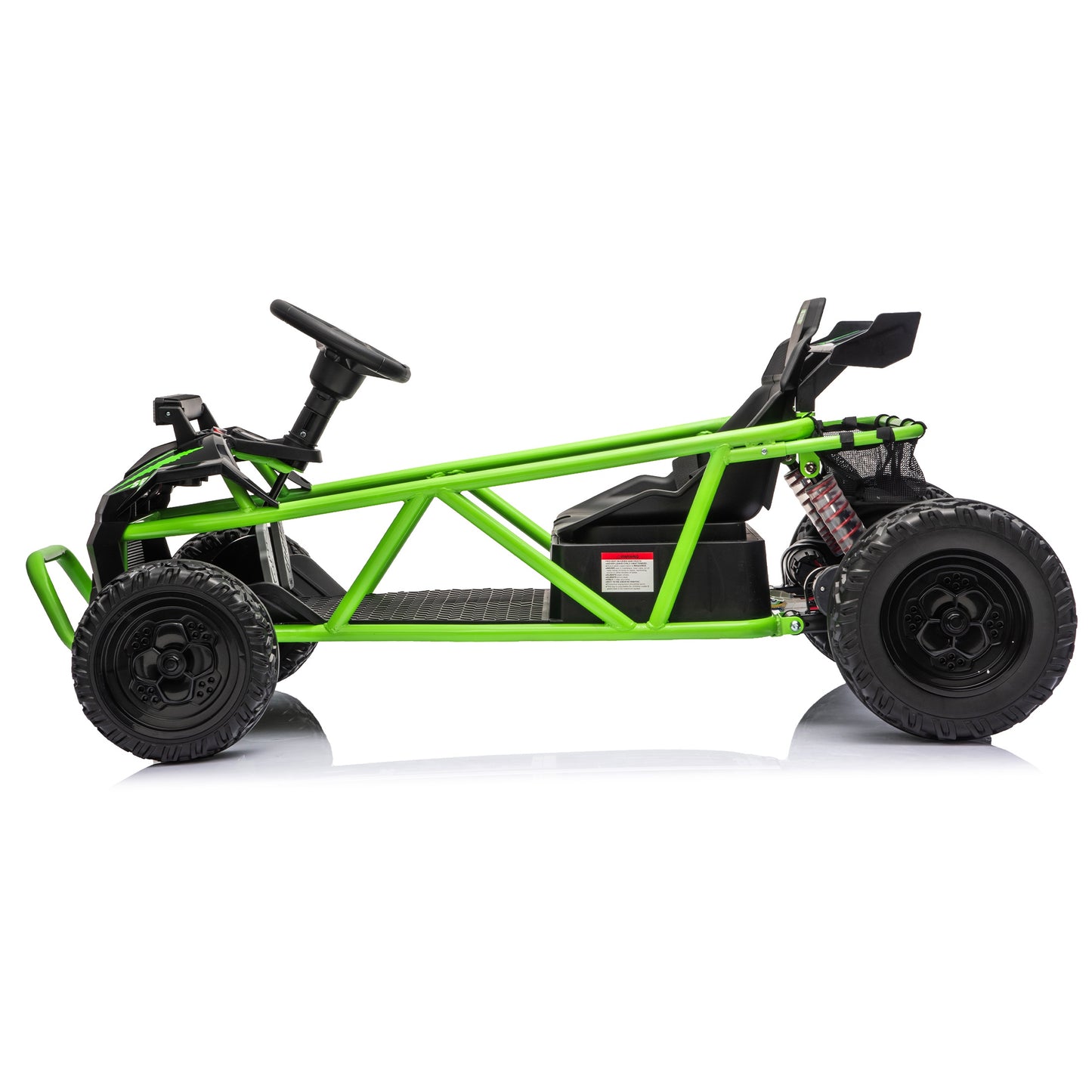 iRerts 36V Ride on Toys for Big Kids, Powered Ride on Cars with Bluetooth, Music, Real Wheels Spring Suspension, Kids Car Electric Ride on Vehicles for Boys Girls Ages 6+, Green