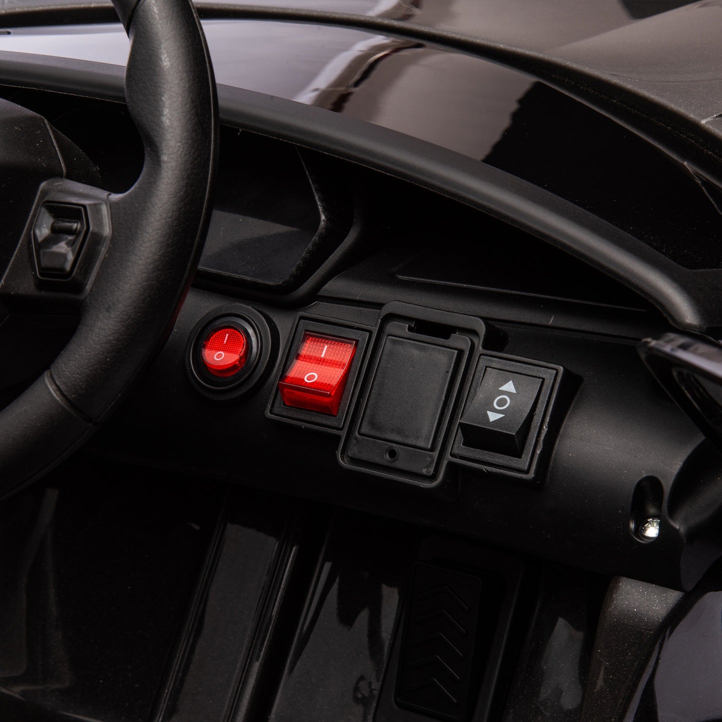 12V Powered Ride On Cars, Lamborghini Aventador Xago Kids Car Electric Vehicle for Girls Boys Christmas Gifts, Kids Ride on Toys with Remote Control, Bluetooth, Music, MP3/USB Ports, LED lights, White