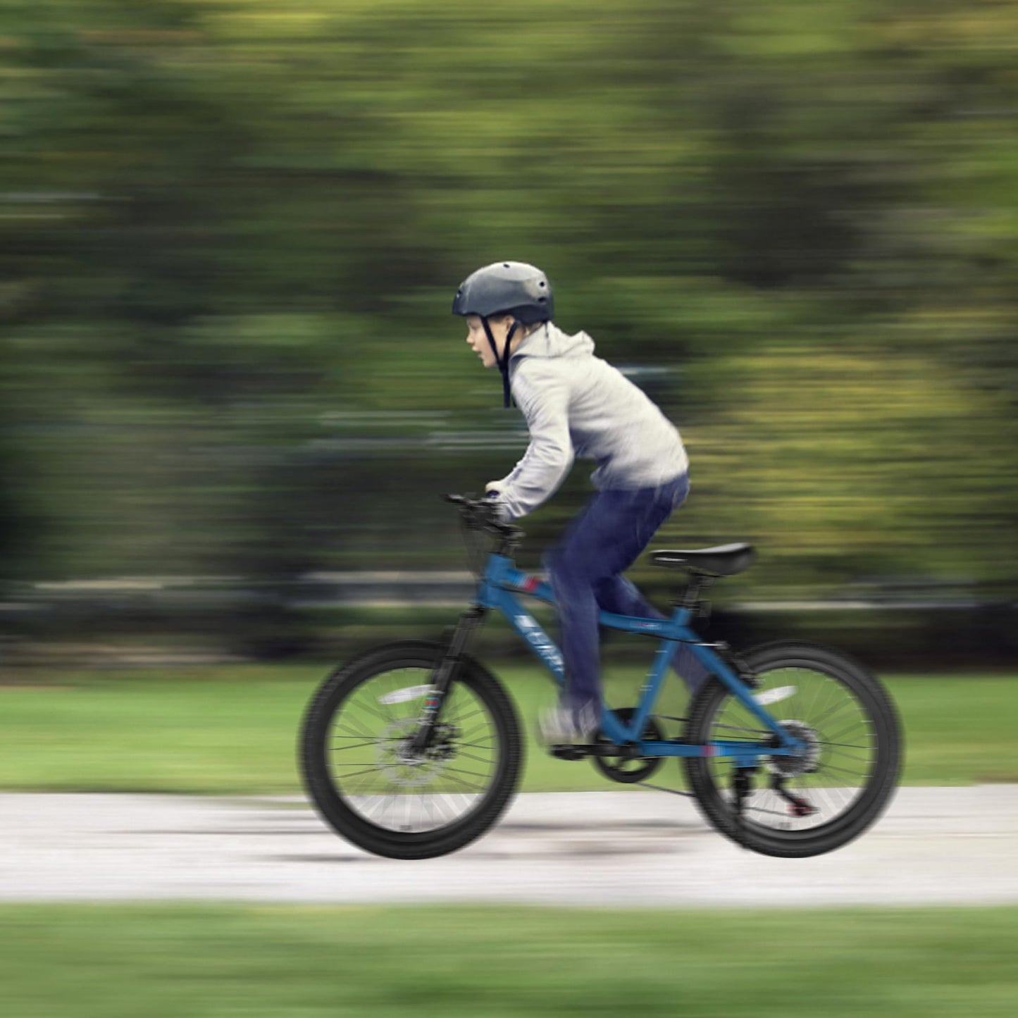 iRerts Mountain Bike for Boys Girls, 20'' Kids Mountain Bike with 7 Speed, Front Suspension, Disc Brake, Kids Bike for 8-12 Years Old, Teenager Children Kids Bicycles, Blue