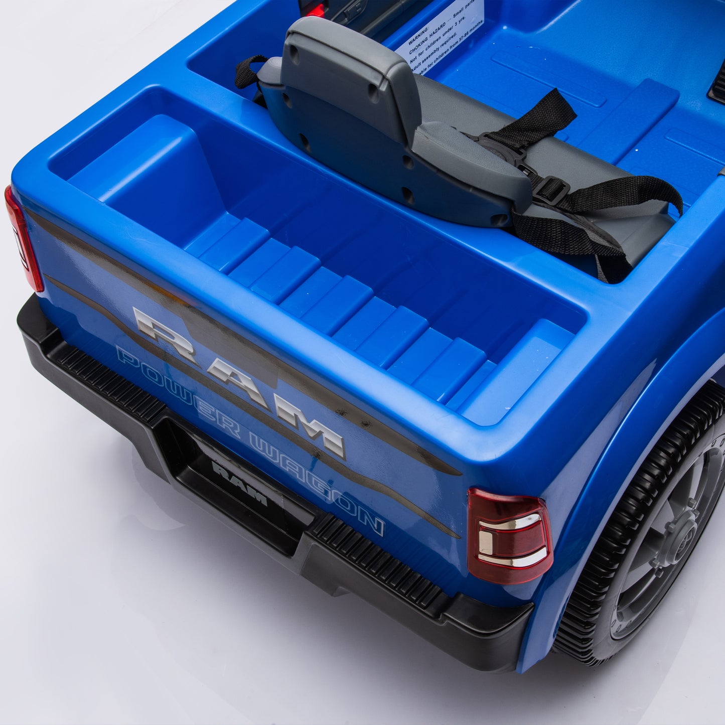 Licensed Dodge RAM 2500 12V Ride On Cars with Remote Control, Kids Electric Ride on Pickup Truck with Music, MP3/USB Port, Cup Holder, Back Storage, Electric Cars for Kids Boys Girls 3-6 Ages, Blue