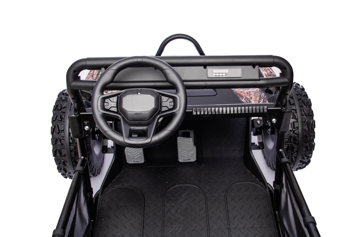 iRerts 36V Powered Ride on Toys for Big Kids, 2 Seater Ride on UTV Cars with Bluetooth, Music, 4 Wheels Spring Suspension, Kids Car Electric Ride on Vehicles for Boys Girls Ages 6+, Black