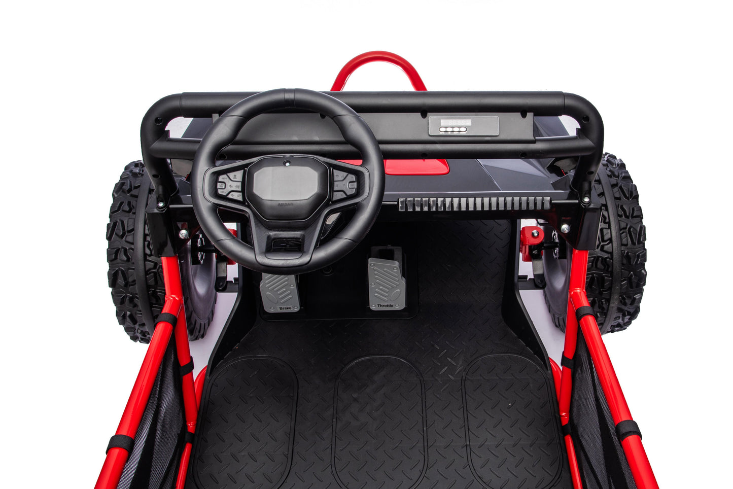 iRerts 36V Powered Ride on Toys for Big Kids, 2 Seater Ride on UTV Cars with Bluetooth, Music, 4 Wheels Spring Suspension, Kids Car Electric Ride on Vehicles for Boys Girls Ages 6+, Red