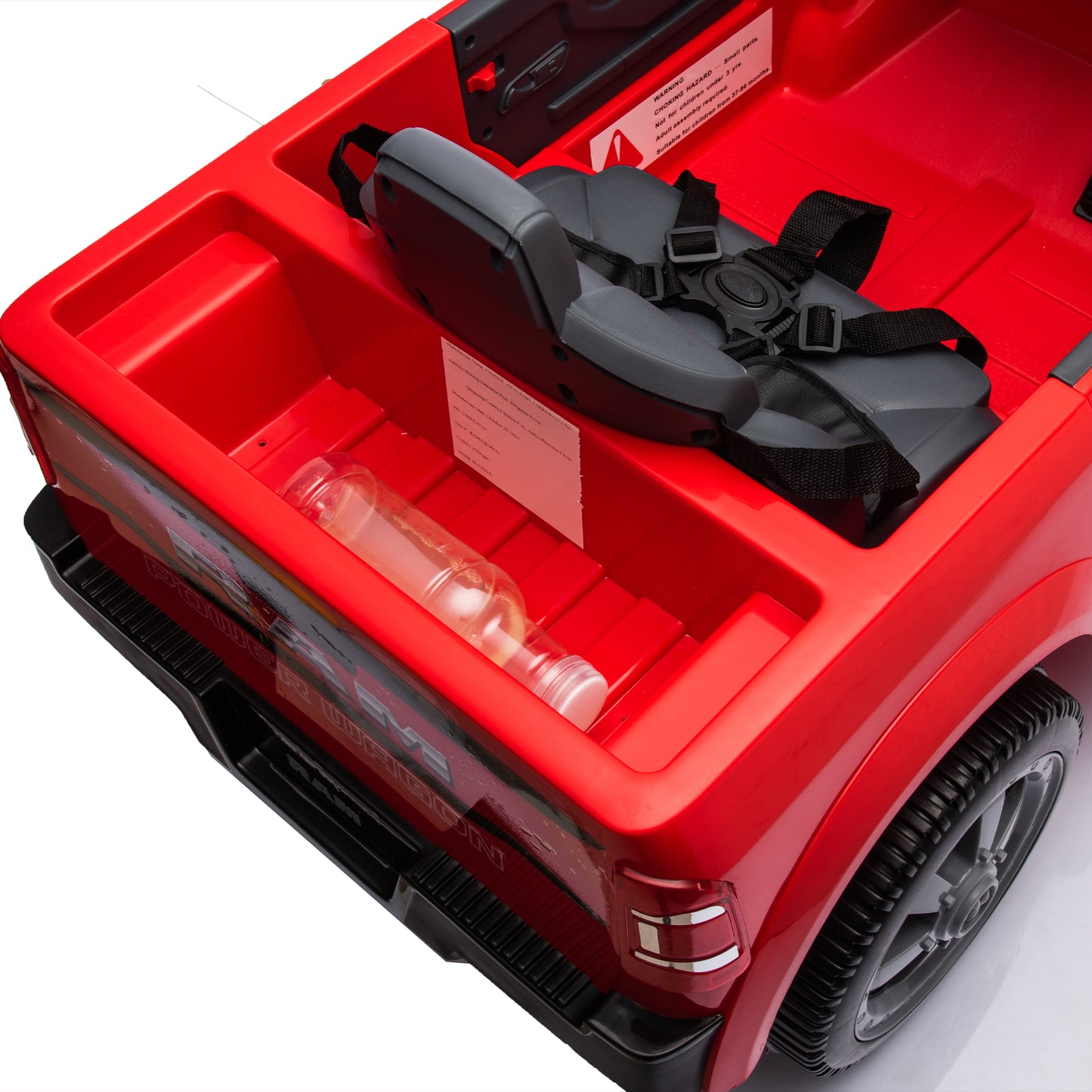 Licensed Dodge RAM 2500 12V Ride On Cars with Remote Control, Kids Electric Ride on Pickup Truck with Music, MP3/USB Port, Cup Holder, Back Storage, Electric Cars for Kids Boys Girls 3-6 Ages, Red