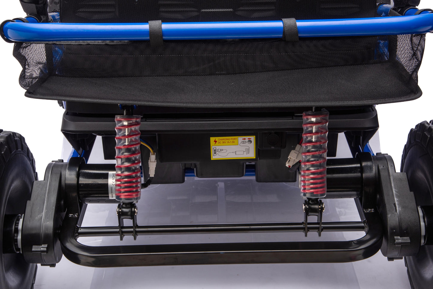 iRerts 36V Powered Ride on Toys for Big Kids, 2 Seater Ride on UTV Cars with Bluetooth, Music, 4 Wheels Spring Suspension, Kids Car Electric Ride on Vehicles for Boys Girls Ages 6+, Blue