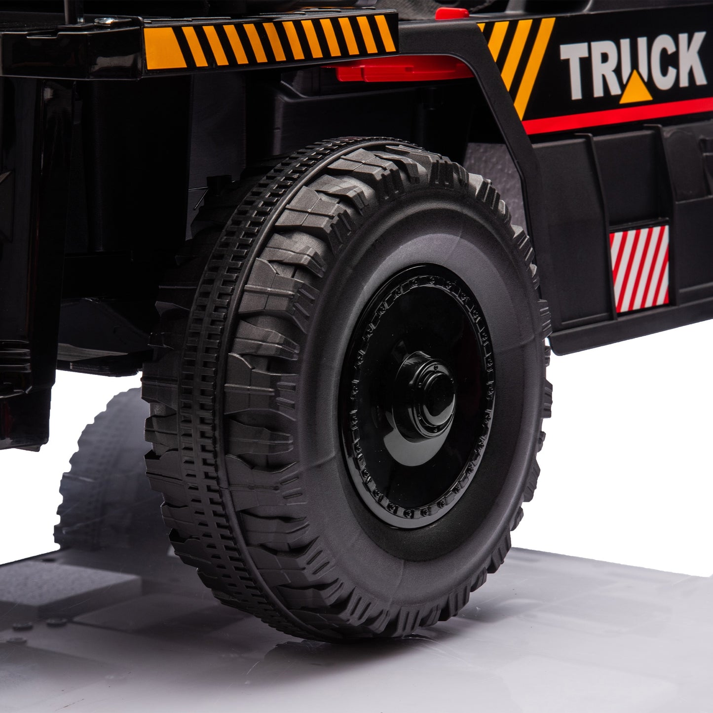 iRerts Ride On Dump Truck for Kids, 12V Powered Ride on Car with Remote Control, Electric Dump Bed, 1 Shovel, Bluetooth Music, LED Light, Kids Car Ride on Construction for Boys Girls Ages 3-5, Black