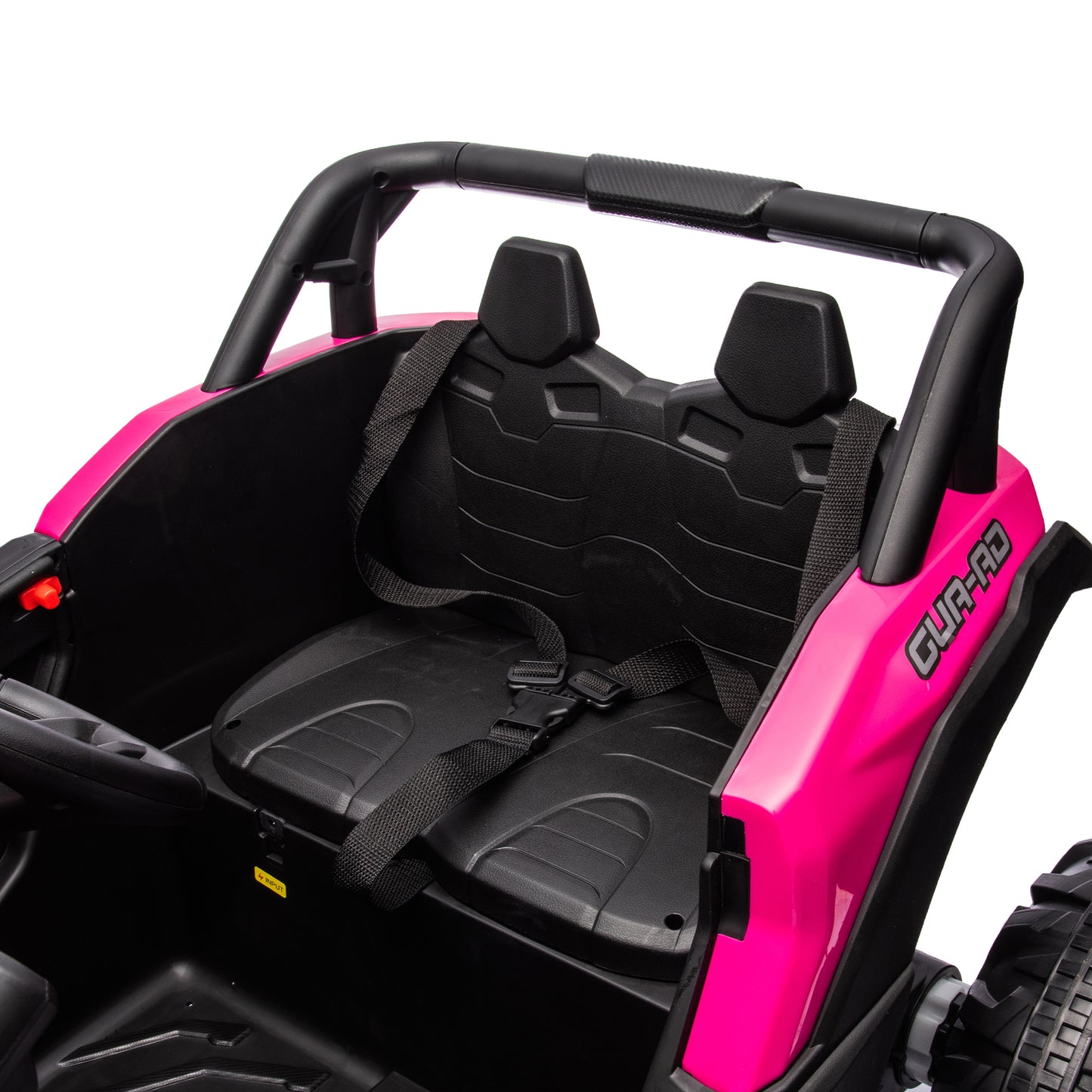 iRerts Pink 12V Battery Powered Ride on UTV Cars for Boys Girls, Kids Ride on Toys with Remote Control, Music, LED Light, USB, Bluetooth, 4 Wheels Kids Electric Vehicle for Christmas Birthday Gifts