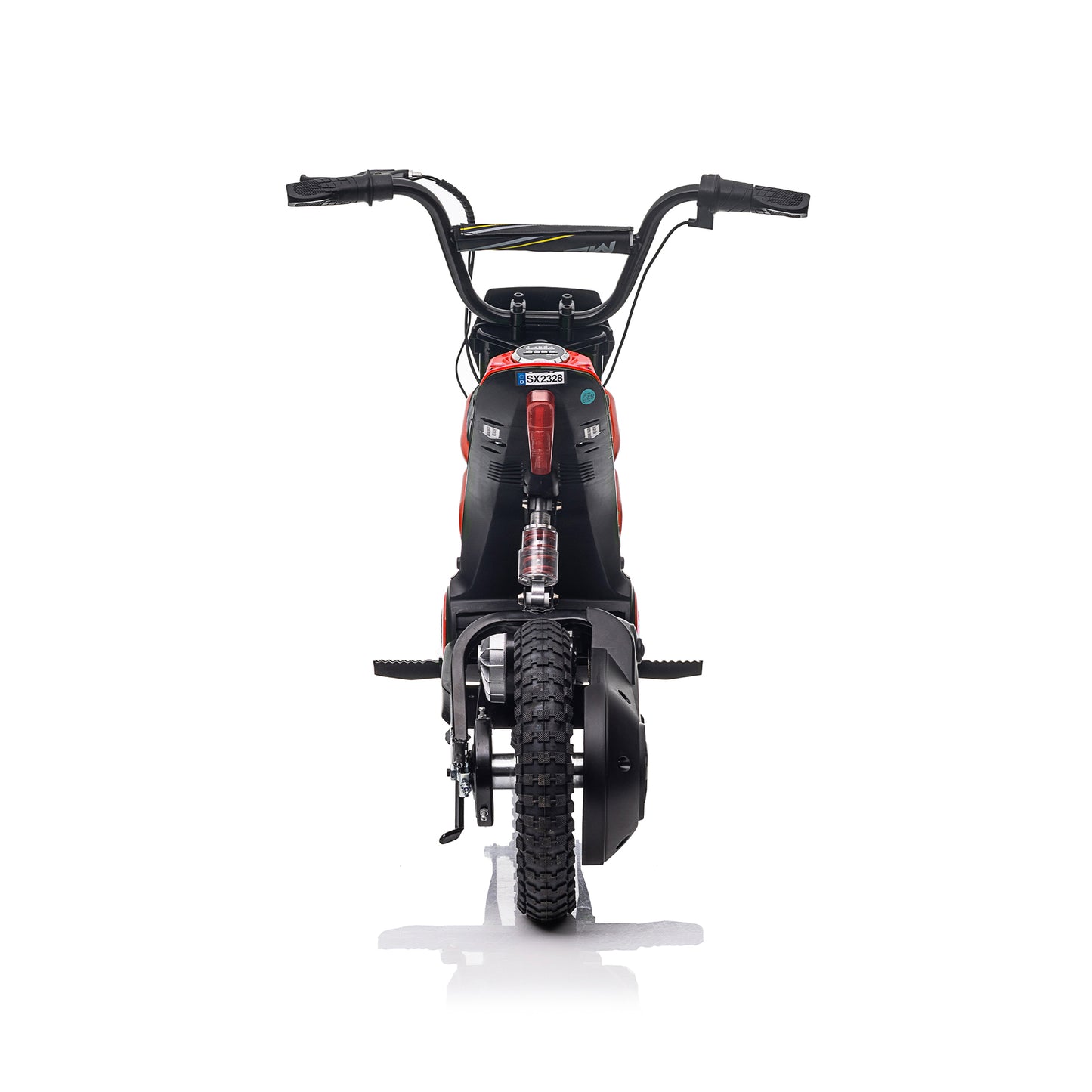 iRerts 24V Ride On Motocross Motorcycle, Kids Electric Dirt Bike for Boys 8-12, Kids Motorcycle with Dual Suspension, MP3 Player, Speeds up to 14.29MPH, Red