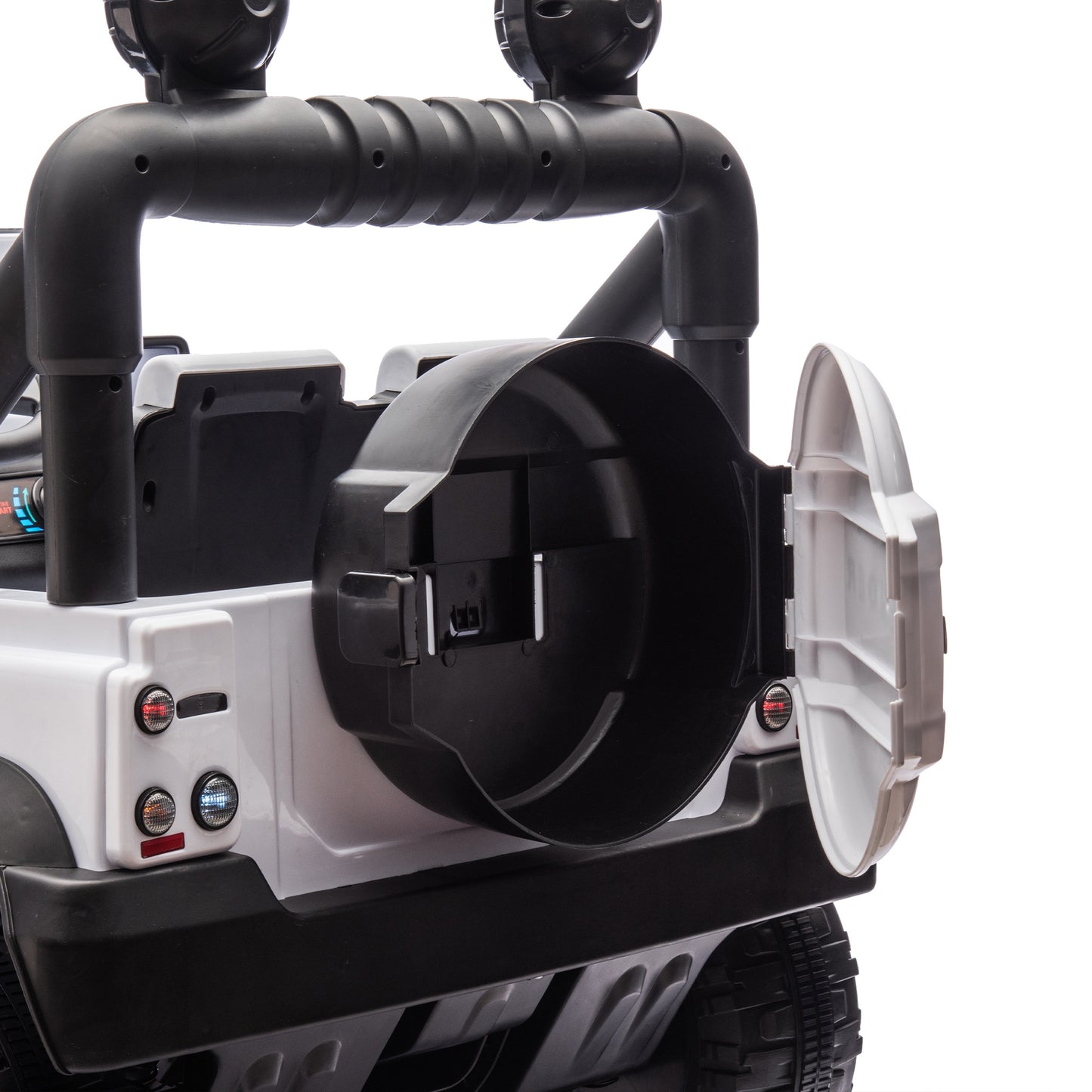 24V 2 Seater Ride on Car for Kids, Licensed Land Rover Defender Volta 5008 Ride on Toys for Big Kids with Remote Control, Bluetooth, Music, LED Lights, Powered Electric Car for Kids Boys Girls, White