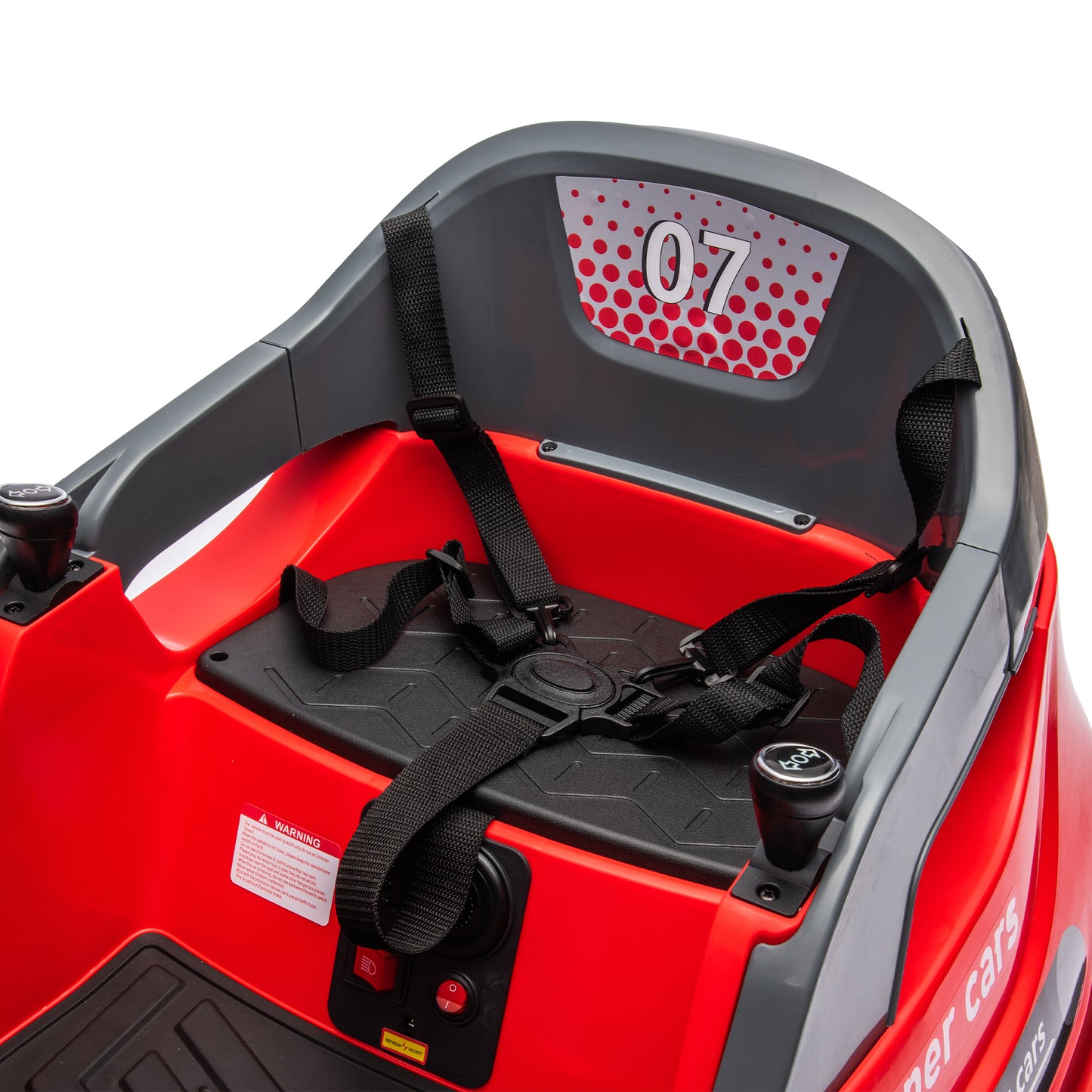 iRerts 12V Bumper Car for Kids Toddlers, Battery Powered Bumper Car Ride On Toys with Remote Control, Bluetooth, Music, Flashing Lights, Toddler Ride on Cars for 1.5-5 Year Old Boys Girls, Red