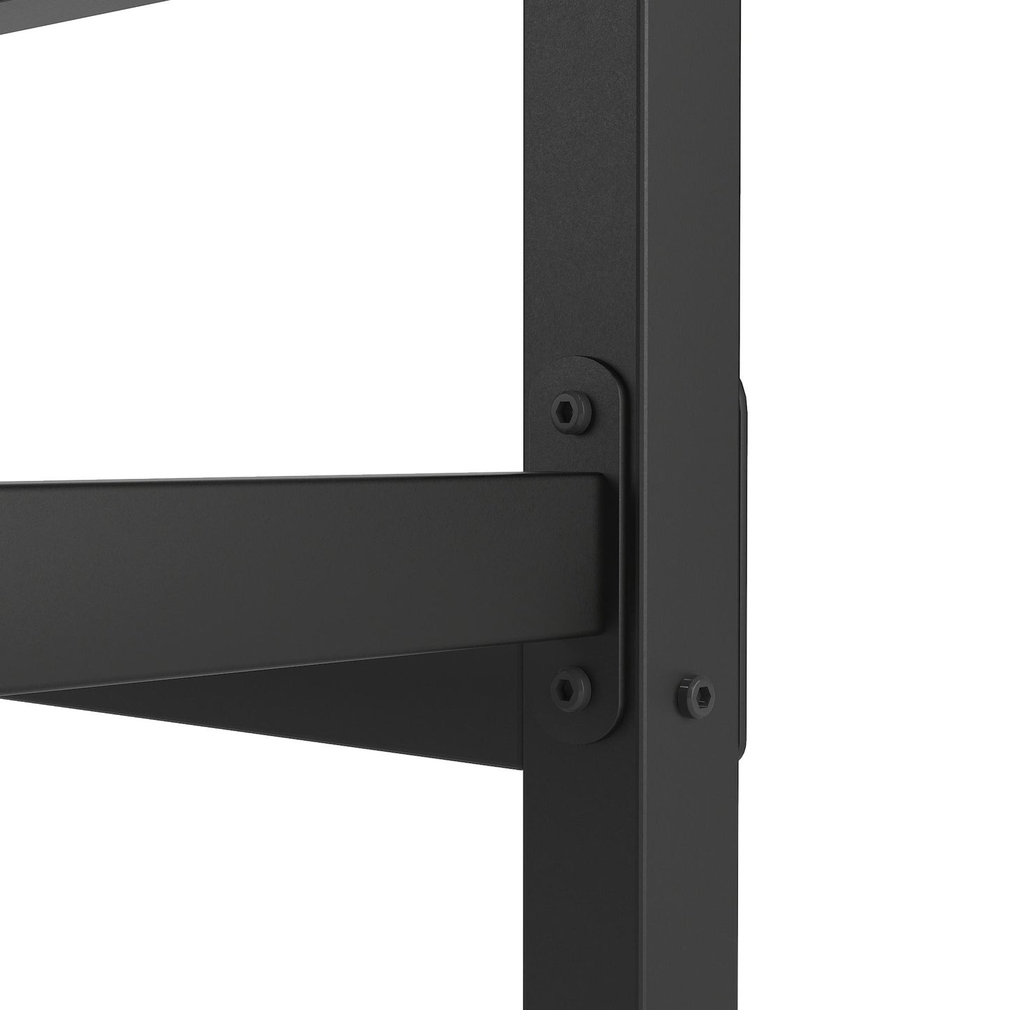 Metal Full Size Bed Frame with Headboard and Footboard Platform Metal Bed Frame Full for Adults Teens Kids, Metal Full Bed Frame, Bedroom Furniture, No Box Spring Needed, Black