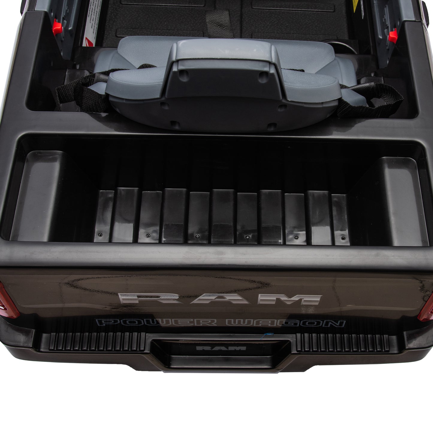 Licensed Dodge RAM 2500 12V Ride On Cars with Remote Control, Kids Electric Ride on Pickup Truck with Music, MP3/USB Port, Cup Holder, Back Storage, Electric Cars for Kids Boys Girls 3-6 Ages, Black