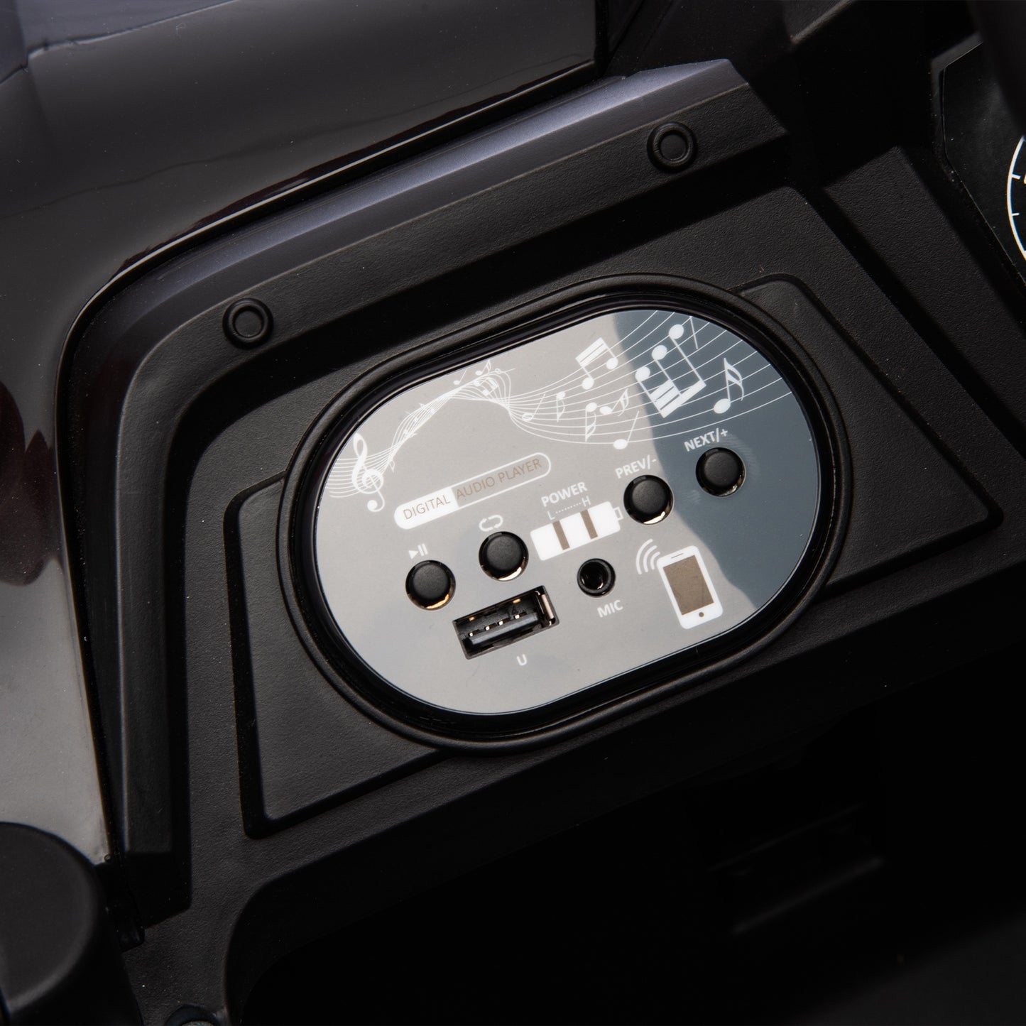 iRerts 24V Kids Ride on Toy UTV, Ride on Cars with Remote Control, Bluetooth Music, 4 Wheel Suspension, Rear Storage Space, Electric Vehicles Cars for Kids Boys Girls Gifts 3-6 Year Old, Red