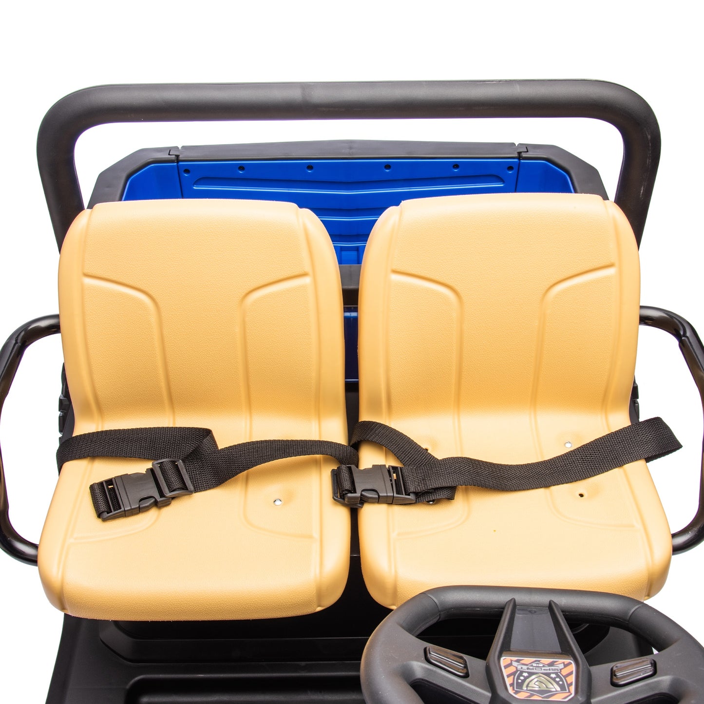 24V 2 Seater Ride On Dump Truck, Powered Ride on Toy Cars with Remote Control, Electric Vehicle Car for Kids Boys Girls with Automatic Tipping Bucket, Bluetooth Music, Safety Belt, Slow Start, Blue