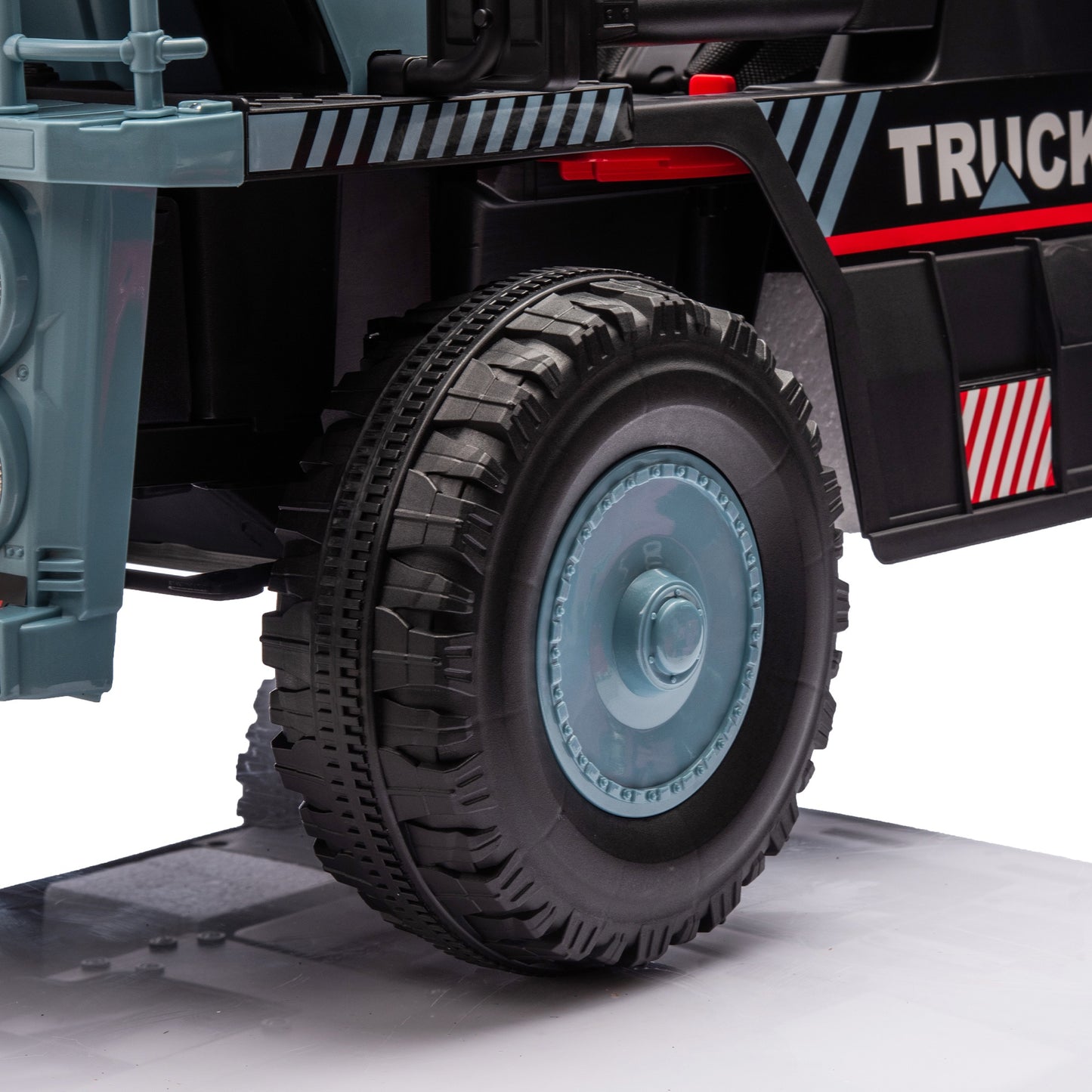 iRerts Ride On Dump Truck for Kids, 12V Powered Ride on Car with Remote Control, Electric Dump Bed, 1 Shovel, Bluetooth Music, LED Light, Kids Car Ride on Construction for Boys Girls Ages 3-5, Blue