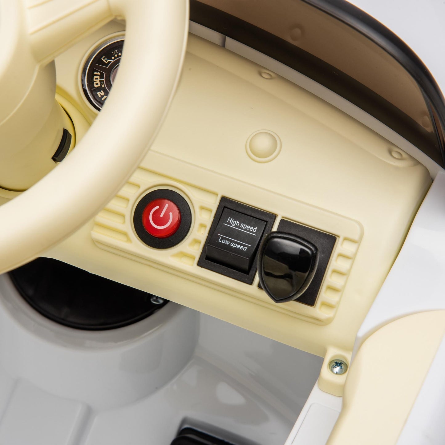 12V Powered Ride on Cars, Licensed Chevrolet 3100 Ride on Toys with Remote Control for kids Ages 3-6 Birthday Christmas Gifts, Kids Electric Car with Bluetooth, Music, USB/AUX Port, 3 Speeds, White