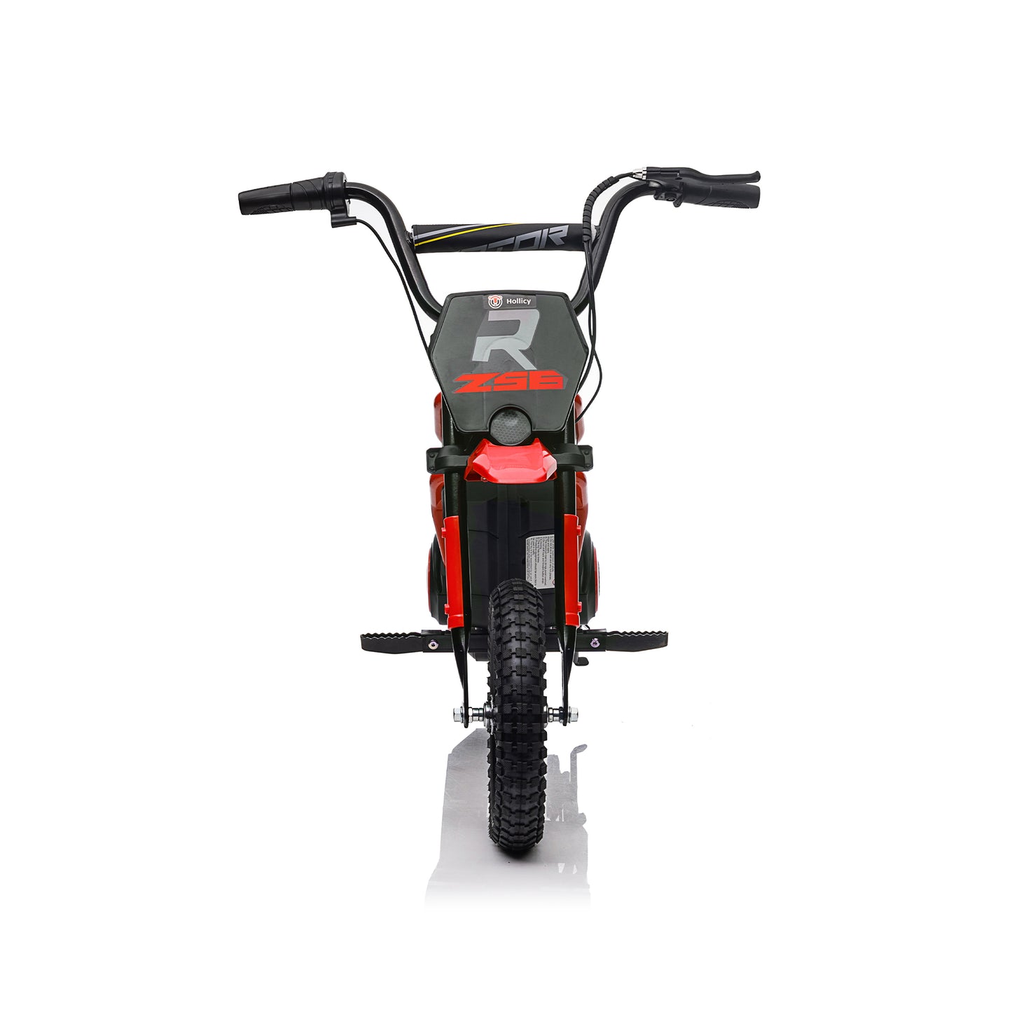 iRerts 24V Ride On Motocross Motorcycle, Kids Electric Dirt Bike for Boys 8-12, Kids Motorcycle with Dual Suspension, MP3 Player, Speeds up to 14.29MPH, Red