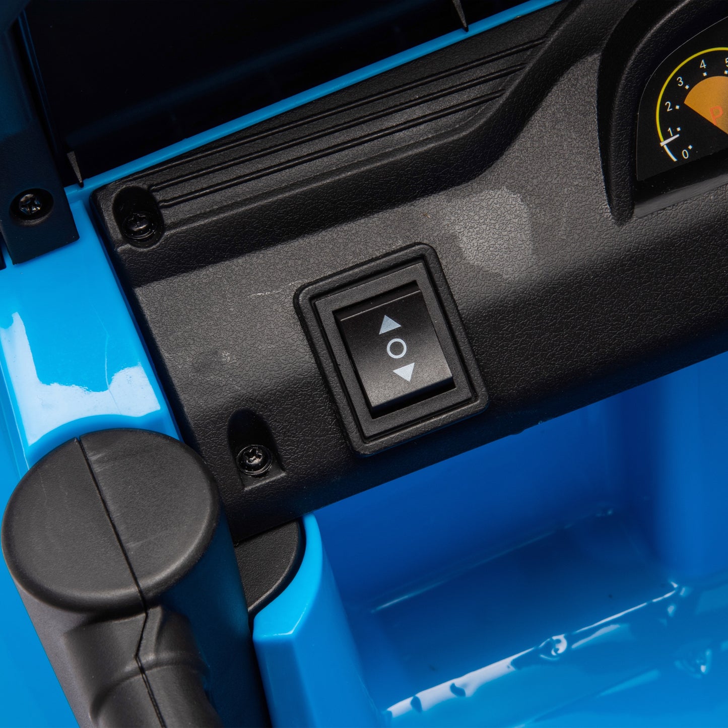 iRerts 12V Ride on Cars with Remote Control, Electric Cars for Kids Boys Girls 3-6 Ages, Powered Ride on Toys Truck with Bluetooth, Music, MP3/USB Port, Detachable Steering Wheel, Blue