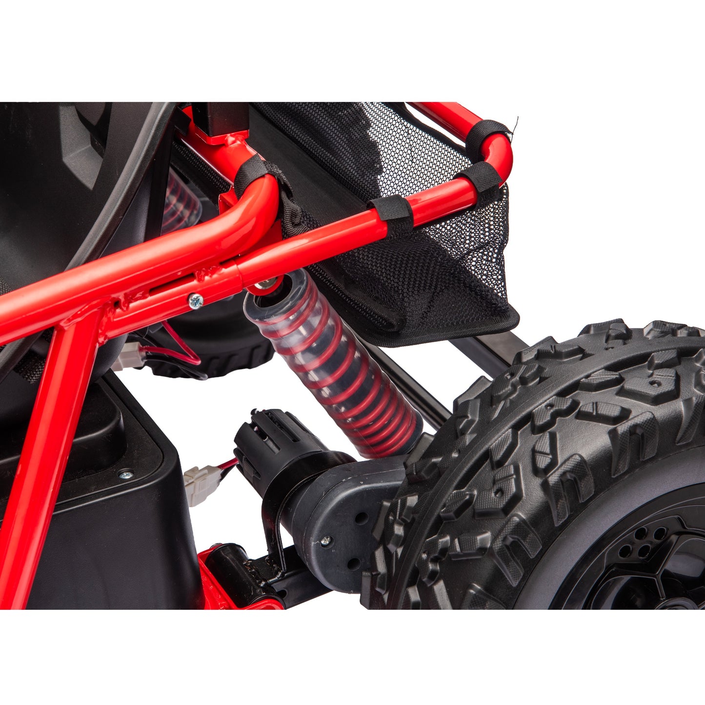 iRerts 36V Ride on Toys for Big Kids, Powered Ride on Cars with Bluetooth, Music, Real Wheels Spring Suspension, Kids Car Electric Ride on Vehicles for Boys Girls Ages 6+, Red