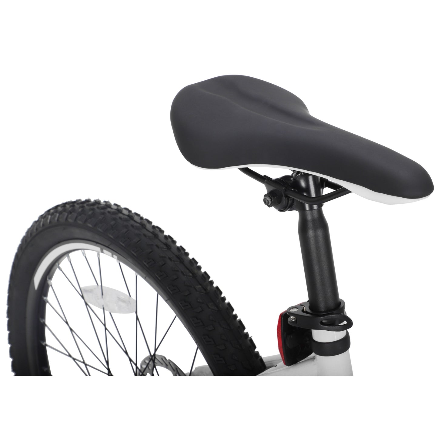iRerts Mountain Bike for Girls, 24 Inch 21 Speed Women Bike Outdoor Cycling Bike with Front Suspension Fork, Comfort Saddle, MTB City Commuter Bike for Women, Girls Bicycle Bike for Work School, White