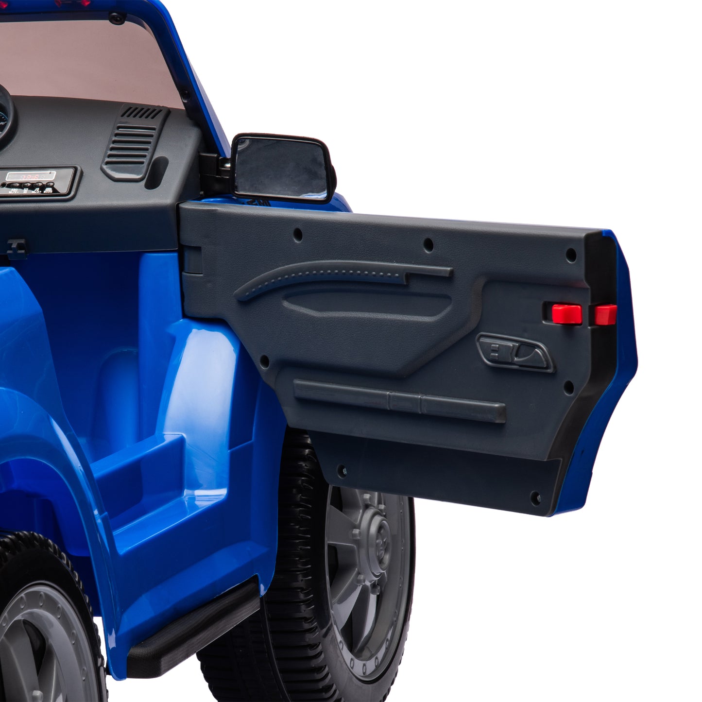 Licensed Dodge RAM 2500 12V Ride On Cars with Remote Control, Kids Electric Ride on Pickup Truck with Music, MP3/USB Port, Cup Holder, Back Storage, Electric Cars for Kids Boys Girls 3-6 Ages, Blue