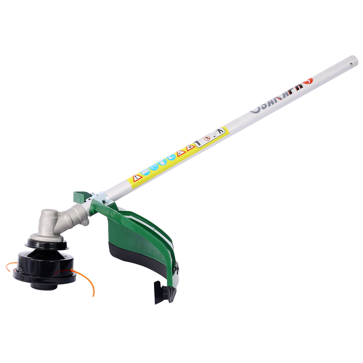 31CC 4-Cycle Gas Powered Weed Eater, iRerts 4 in 1 Multi-Functional String Trimmer with Gas Pole Saw, Hedge Trimmer, Grass Trimmer, Brush Cutter, Lawn Trimmer for Grass Garden Yard