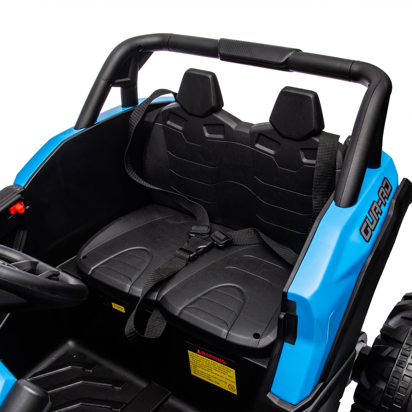 iRerts Blue 12V Battery Powered Ride on UTV Cars for Boys Girls, Kids Ride on Toys with Remote Control, Music, LED Light, USB, Bluetooth, 4 Wheels Kids Electric Vehicle for Christmas Birthday Gifts