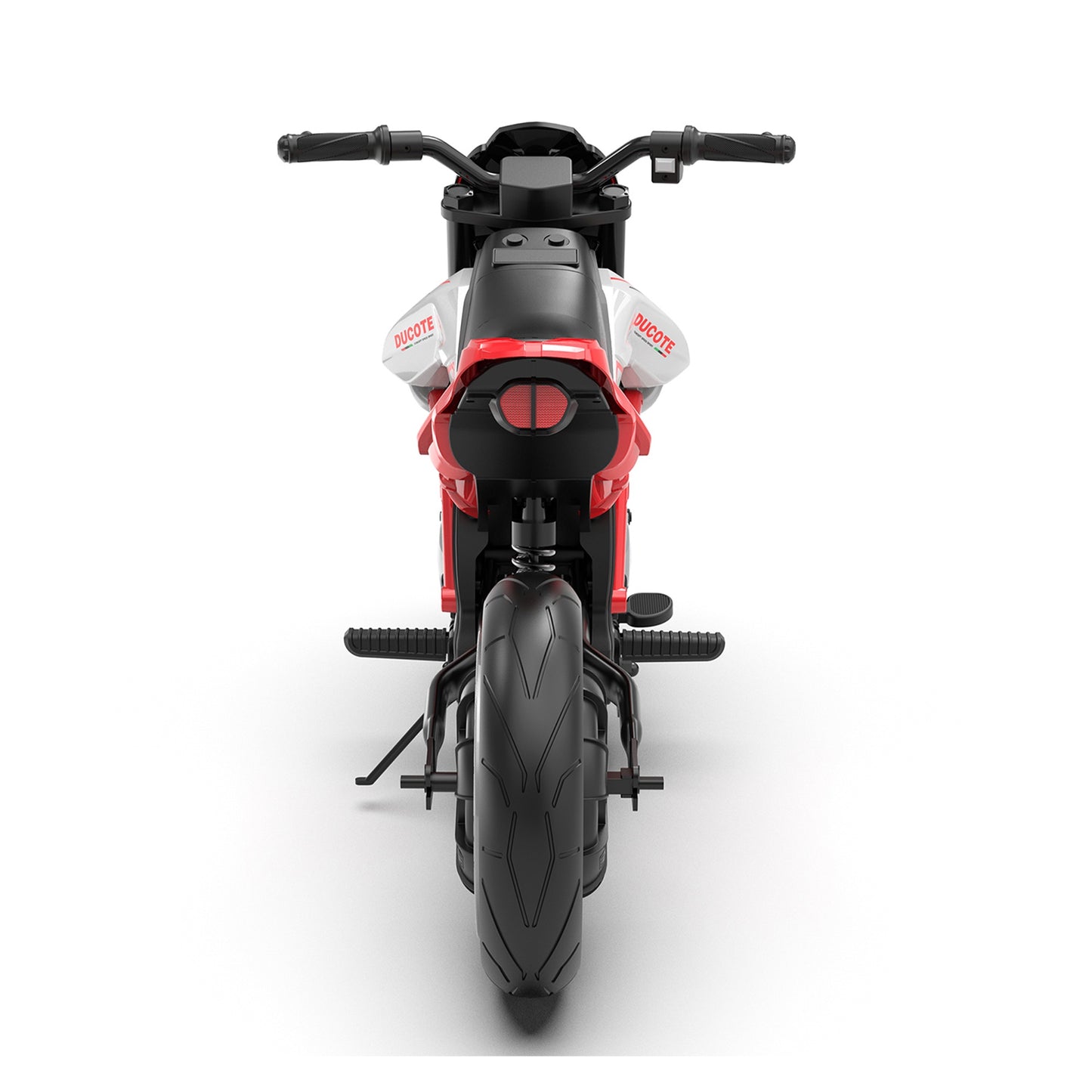 iRerts 24V Electric Dirt Bike for Kids, 200W Kids Electric Bike for Boys Girls Ages 6+, Kids Ride on Motorcycle with EVA Wheels, Suspension System, Safe Speed 4.35-9 MPH, Bluetooth Music, Red